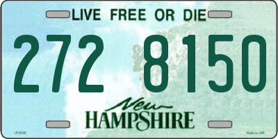 NH license plate 2728150