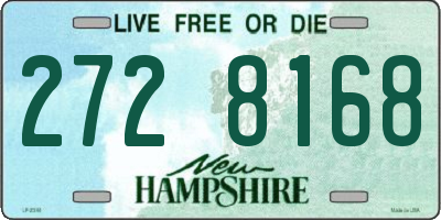 NH license plate 2728168