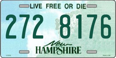 NH license plate 2728176