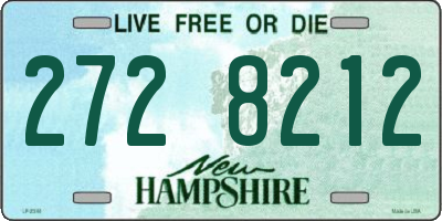 NH license plate 2728212