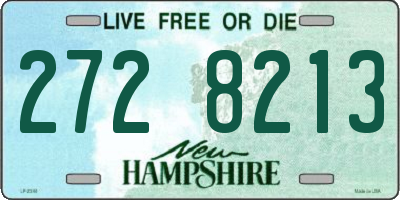 NH license plate 2728213