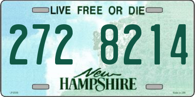NH license plate 2728214