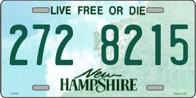 NH license plate 2728215