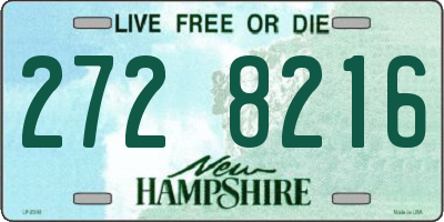 NH license plate 2728216