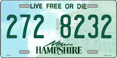 NH license plate 2728232