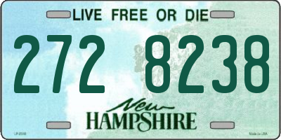 NH license plate 2728238