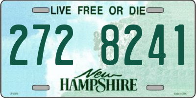 NH license plate 2728241