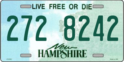 NH license plate 2728242