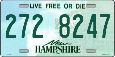 NH license plate 2728247