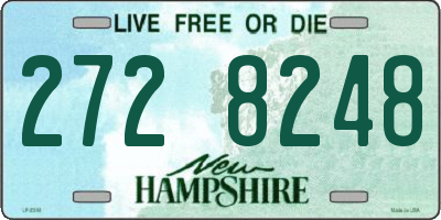 NH license plate 2728248