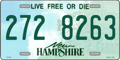 NH license plate 2728263