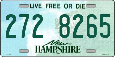 NH license plate 2728265
