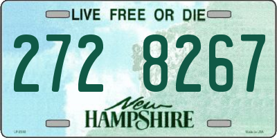 NH license plate 2728267