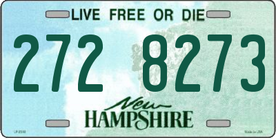 NH license plate 2728273