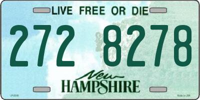 NH license plate 2728278