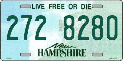 NH license plate 2728280
