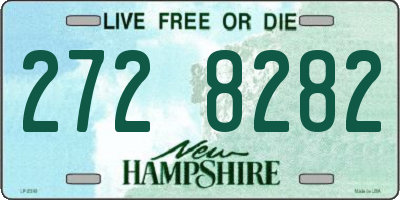 NH license plate 2728282