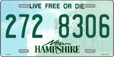 NH license plate 2728306