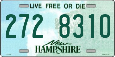 NH license plate 2728310