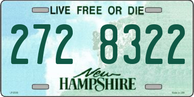NH license plate 2728322