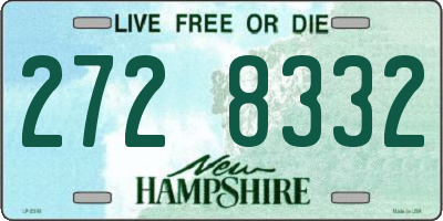 NH license plate 2728332