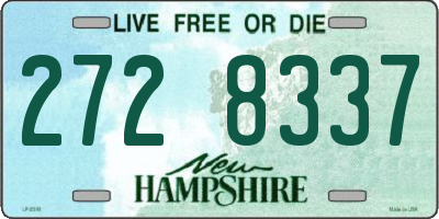 NH license plate 2728337