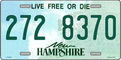 NH license plate 2728370