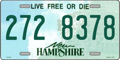 NH license plate 2728378