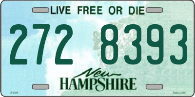 NH license plate 2728393