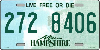 NH license plate 2728406