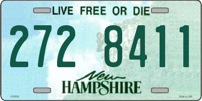 NH license plate 2728411
