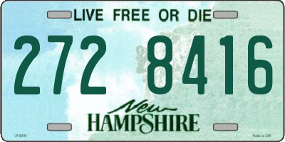 NH license plate 2728416