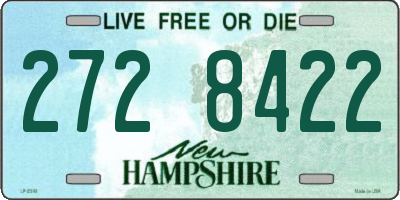 NH license plate 2728422
