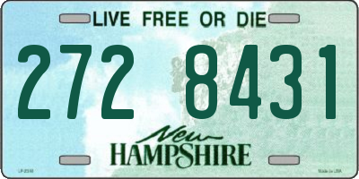 NH license plate 2728431