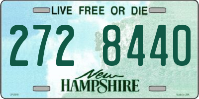 NH license plate 2728440
