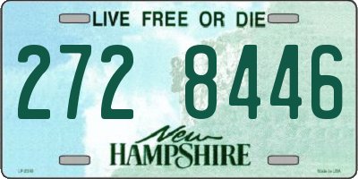 NH license plate 2728446