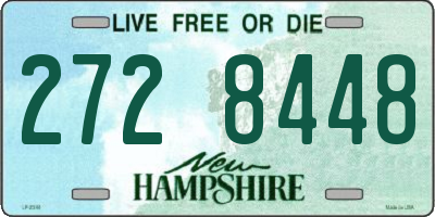 NH license plate 2728448