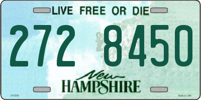NH license plate 2728450