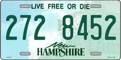NH license plate 2728452