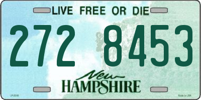NH license plate 2728453