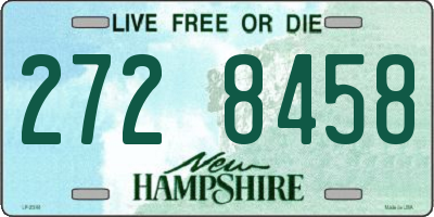 NH license plate 2728458