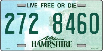 NH license plate 2728460