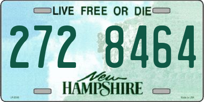 NH license plate 2728464