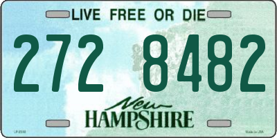 NH license plate 2728482