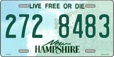 NH license plate 2728483