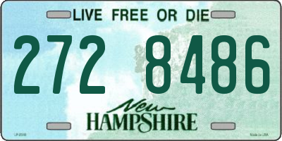 NH license plate 2728486