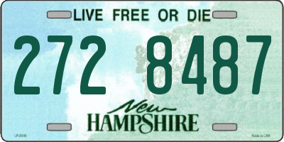 NH license plate 2728487