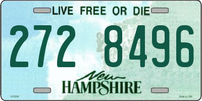 NH license plate 2728496