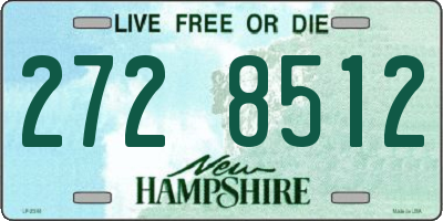 NH license plate 2728512