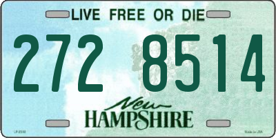 NH license plate 2728514